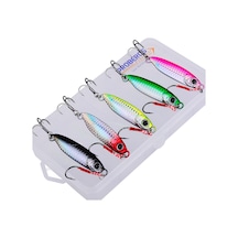 5 Adet Balıkçılık Yemi Seti Açık Deniz Balıkçılığı Trolleme Tekne Balıkçılığı Yapay Yem Seti Simüle Balıkçılık Yemi Balıkçılık Aksesuarı