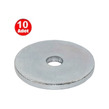 55mm Büyük Kalın Demir Pul Galvanizli Şase Vida Civata Pulu -10 Adet Civata Diğer