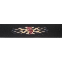 Planet Waves 64p05 6.4 Cm Geniş Dokuma Gitar Askısı - Flaming Dic