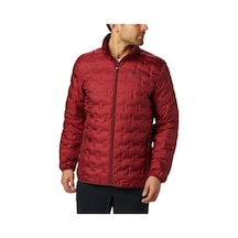 Columbia Wo0955-664 Delta Ridge Down Jacket Erkek Outdoor Polar WO0955-664-R0766 Kırmızı