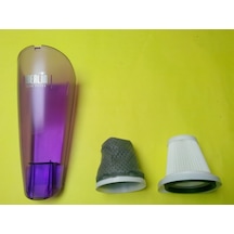 Arnica Merlin Mor Süpürge Gövdesi + Merlin Hepa Filtre