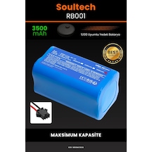 Soultech RB001 Robot 3500mAh Robot Süpürge Bataryası