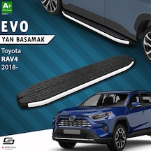 S-dizayn Toyota Rav 4 5 Evo Aluminyum Yan Basamak 173 Cm 2018 Üze