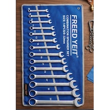 Kombine Anahtar Takımı 8-32 Mm 14 Parça Özel Bez Çantalı