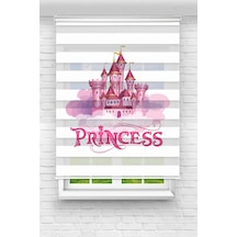 Perdeoutlet38 Baskılı Renkli Prences Dijital Baskılı Zebra Perde-cocuk Odası-stor Perde Model:pz-2503 Çok Renkli