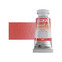 Lukas Aquarell 1862 Artist 24ml Sulu Boya 1097 Permanent Red