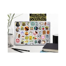 Star Wars Yıldız Savaşları Sticker Telefon Laptop Notebook Tablet Defter Matara Sticker Etiket 1