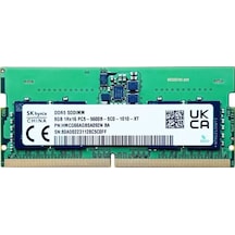 Hynix Hynıx 8gb Ddr5 5600mhz Notebook Ram Value Hmcg66agbsa092n