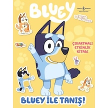 Bluey İle Tanış - Çıkartmalı Etkinlik Kitabı - Aıaı-892104