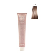 Nook Virgin Color Profesyonel Saç Boyası 100ml-koyu Kumral Kahve / Fındık Kabuğu 6.7-brown Fındık Kahve