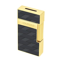 S.t. Dupont Biggy Monogram 1872 Siyah Çakmak 25079 Siyah
