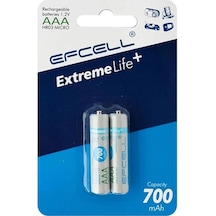 Efcell 700 Mah Şarjlı Aaa İnce Pil Tek