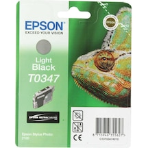 Epson T0347 C13T03474020 Açık Siyah Kartuş Photo 2100