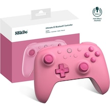 8bitdo Nintendo Switch Ultimate 2c Bluetooth Kablosuz Controller Pembe