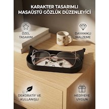 Kuromi Karakter Tasarımlı Gözlük Tutucu Ve Çok Amaçlı Organizer