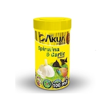 Artakua Spirulina Garlic 250 ML Sarımsaklı Balık Yemi 1.7 Mm