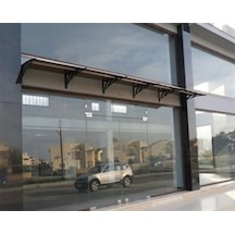 Transpaforza Tf Std 1.12 Kapı Üstü Sundurma 360 X 100 Bronz 3 Mm Solid Levha