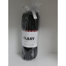 Clasy Ranforce Lastikli Çarşaf Seti Tek Kişilik Siyah Çok Renkli