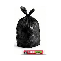 Cook Ekstra Dayanıklı Çöp Torbası, Battal Boy, 72 X 95 Cm, 7 Yapr