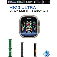 Watch 10 Serisi Hk10 Ultra 3 -a Kalite Yapay Zeka Ve Amoled Ekran Tüm Telefonlara Uyumludur Watch 10 Serisi Hk10 Ultra 3 -a Kalite Yapay Zeka Ve Amoled Ekran Tüm Telefonlara Uyumludur