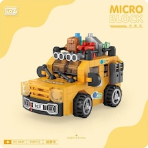 Mey İthalat Lz8621 Loz Araba Blok Seti Mini Poşet -vagon Life