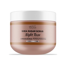 Body Scrub Besleyici, Nemlendirici Ve Arındırıcı, Shea Şeker Scrub 300 Ml Night Rose