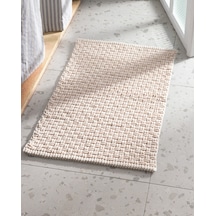 Madame Coco Najac Banyo Paspas - Krem - 50x80 Cm 8684427045336 Ekru
