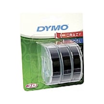 Dymo Kabartma Şerit Rhino 3 Lü 9mmx3m Siyah S0847730 Diğer