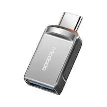 Ot-8730 Usb To Type-c Çevirici Soket Converter Gri