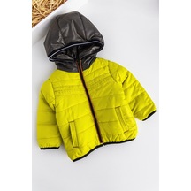 Baby&Kids Kapüşonlu İçi Peluş Astarlı Erkek Çocuk Mont 001