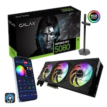 Galax RTX 5080 EX Gamer 1-Click OC 58NZN6MDBYEX 256 Bit GDDR7 16 GB Ekran Kartı