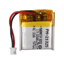 Powermaster Pm-21325 3.7v 150mah 502020 3.5mm Soketli Lityum Polimer Li-po Batarya Şarj Edilebilir Pil