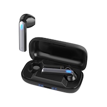 Skycity Bq02 Kablosuz Bluetooth Kulaklık: 5.0 Teknolojisi, Hıfı Ses, Çift Bağımsız Host, Uzun Pil Ömrü, Siyah