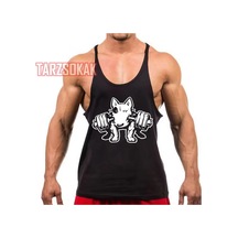 Tarzsokak Gym Tank Top Fitness Sporcu Atleti Gym87 Siyah