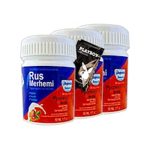 Playboy Blue Rus Merhemi 3lü X 50 Ml Tüy Dökücü Krem + 1 Armağan Jel