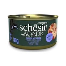 After Dark Tavuk İle Ördek Et Suyunda Yetişkin Kedi Konservesi 80g