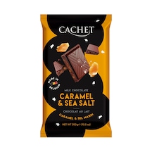 5 Adet Cachet Karamel Parçalı & Deniz Tuzlu Sütlü Çikolata 300g