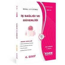 Egem Yayınları Aöf İş Sağlığı Ve Güvenliği Konu Özetli Soru Bankası