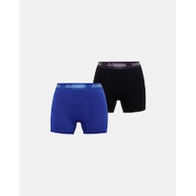 Kappa Logo Kabox 2 Erkek Siyah-mavi Regular Boxer
