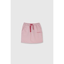 Benetton Kız Çocuk Etek Pembe