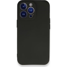 Smcase Apple Uyumlu iPhone 13 Pro Max Kılıf Kamera Korumalı Mat Silikon Nan