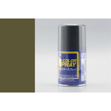 100 Ml. Dark Green Nakajima Sprey Mr.color Serisi Maket Boyası, Mr.hobby S129 Standart