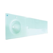 Cam Lavabo Vizyon Modeli 90 x 56 CM