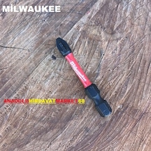 Milwaukee Pz2 Yıldız Bits Uç 50 MM Cobalt Çelik Vida Sıkma Ucu