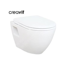 Creavit Asma Klozet Beyaz Tp325 + Yavaş Kapanır Kapak Dahil