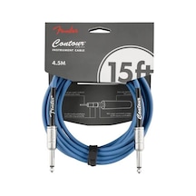 Fender Contour Serisi 3m Lake Placid Blue Enstrüman Kablosu