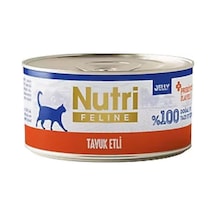 Nutri Feline New Jelly Tavuk Etli Tahılsız Kedi Konservesi 70 Gr