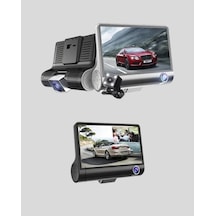 Araç Dvr Kamerası 3 Lü 170 Geniş Açılı Full Hd Ve Park Destekli -