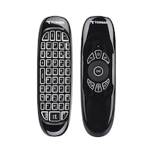 Torima K-02 2.4G Kablosuz Air Mouse ve Mini Klavyeli Uzaktan Kumanda