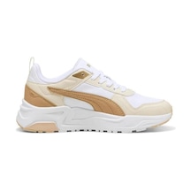 Puma 40070402 Trınıty 2 Whıte Lıght Sand Kadın Sneaker Beyaz
